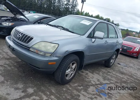 2002 Lexus Rx 300 from USA, damaged, VIN JTJHF10U020285132